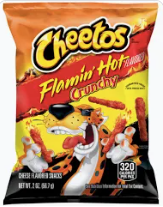 Cheetos Flamin’ Hot Crunchy