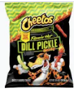 Cheetos Flamin’ Hot Dill Pickle Crunchy