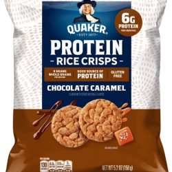 Quaker Protein Rice Crisps Chocolate Caramel (5.2 oz)