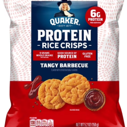 Quaker Protein Rice Crisps Tangy BBQ (5.2 oz)