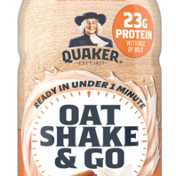 Quaker Oat Shake & Go Cinnamon Vanilla