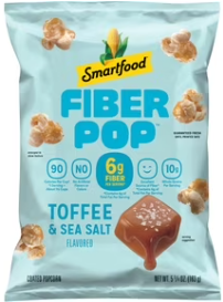 Smartfood FiberPop Toffee & Sea Salt (5.74 oz)